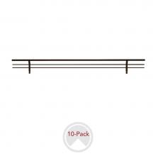 Rev-A-Shelf CSRSL-18BZ-10 - Sidelines Closet Shoe Rail for Custom Closet Systems (10 pack)
