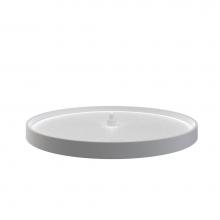 Rev-A-Shelf LD-2061-28BM-11-1 - Polymer Full Circle 1-Shelf Lazy Susan w/Bottom Mount Hardware for Corner Base Cabinets
