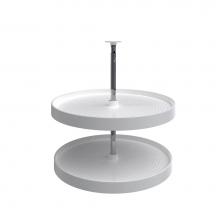 Rev-A-Shelf LD-2062-24-11-1 - Polymer Full Circle 2-Shelf Lazy Susan for Corner Base Cabinets