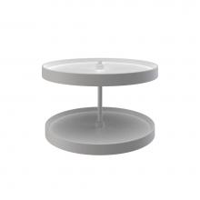 Rev-A-Shelf LD-2062-24BM-11-1 - Polymer Full Circle 2-Shelf Lazy Susan w/Bottom Mount Hardware for Corner Base Cabinets