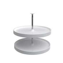 Rev-A-Shelf LD-2062-28-11-1 - Polymer Full Circle 2-Shelf Lazy Susan for Corner Base Cabinets