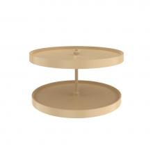 Rev-A-Shelf LD-2062-28BM-15-1 - Lazy Daisy Polymer Full Circle (2) Shelf Lazy Susan w/Bottom-Mount Hardware for Corner Wall Cabine