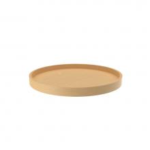 Rev-A-Shelf LD-4BW-001-24SB-1 - Banded Wood Full Circle Lazy Susan for Corner Base Cabinets w/Swivel bearing