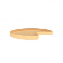 Rev-A-Shelf LD-4NW-401-28-1 - Natural Wood Kidney Lazy Susan Shelf for Corner Base Cabinets