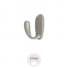 Rev-A-Shelf CSSL-HK-SN-5 - Decorative Wall/Closet Panel Hook (5 pack)