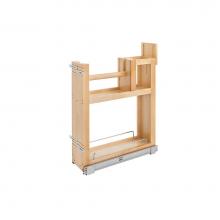 Rev-A-Shelf 448PTH-BCSC-6C - Wood Base Cabinet Paper Towel Pull Out Organizer w/Soft Close