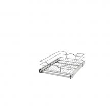 Rev-A-Shelf 5WB1-1520CR-1 - Single Tier Bottom Mount Pull Out Steel Wire Organizer