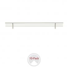 Rev-A-Shelf CSRSL-18SN-10 - Sidelines Closet Shoe Rail for Custom Closet Systems (10 pack)