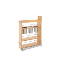 Rev-A-Shelf 448UT-BCSC-6C - Wood Base Cabinet Utility Pull Out Organizer w/Soft Close