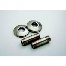 Runtal Radiators BN ESCUT/NIPPLE SET - Escutcheons and 2.5'' NPT Connectors