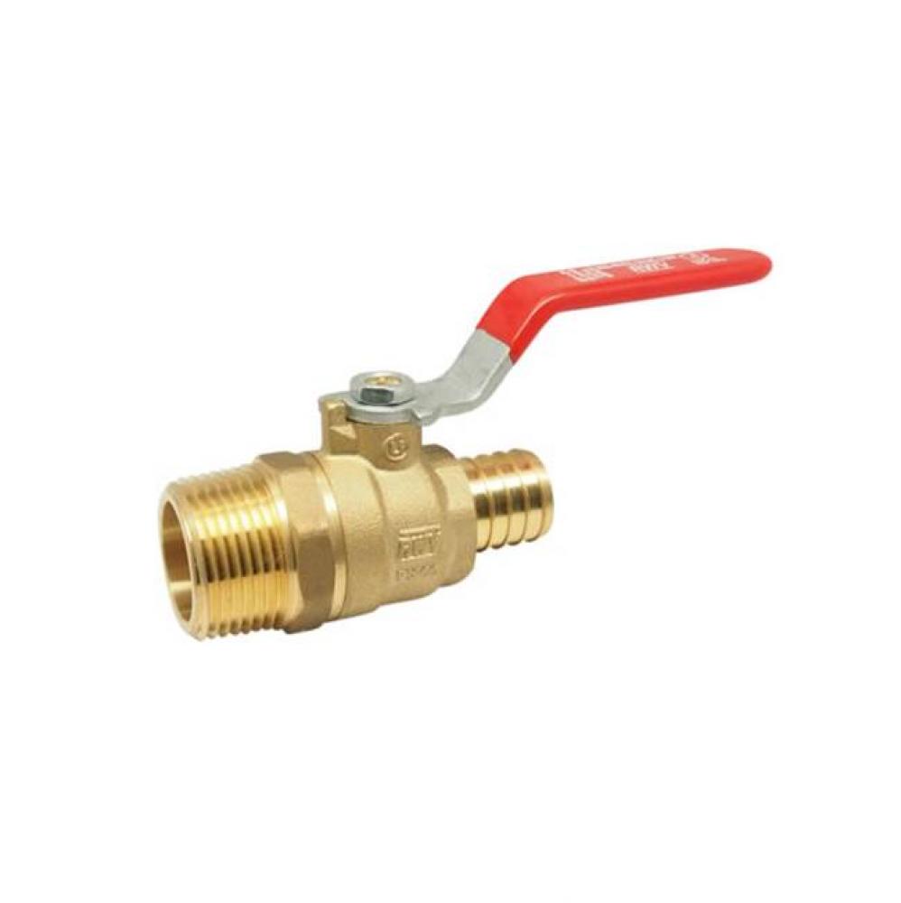 AB PEX F1807 X MNPT BALL VLV