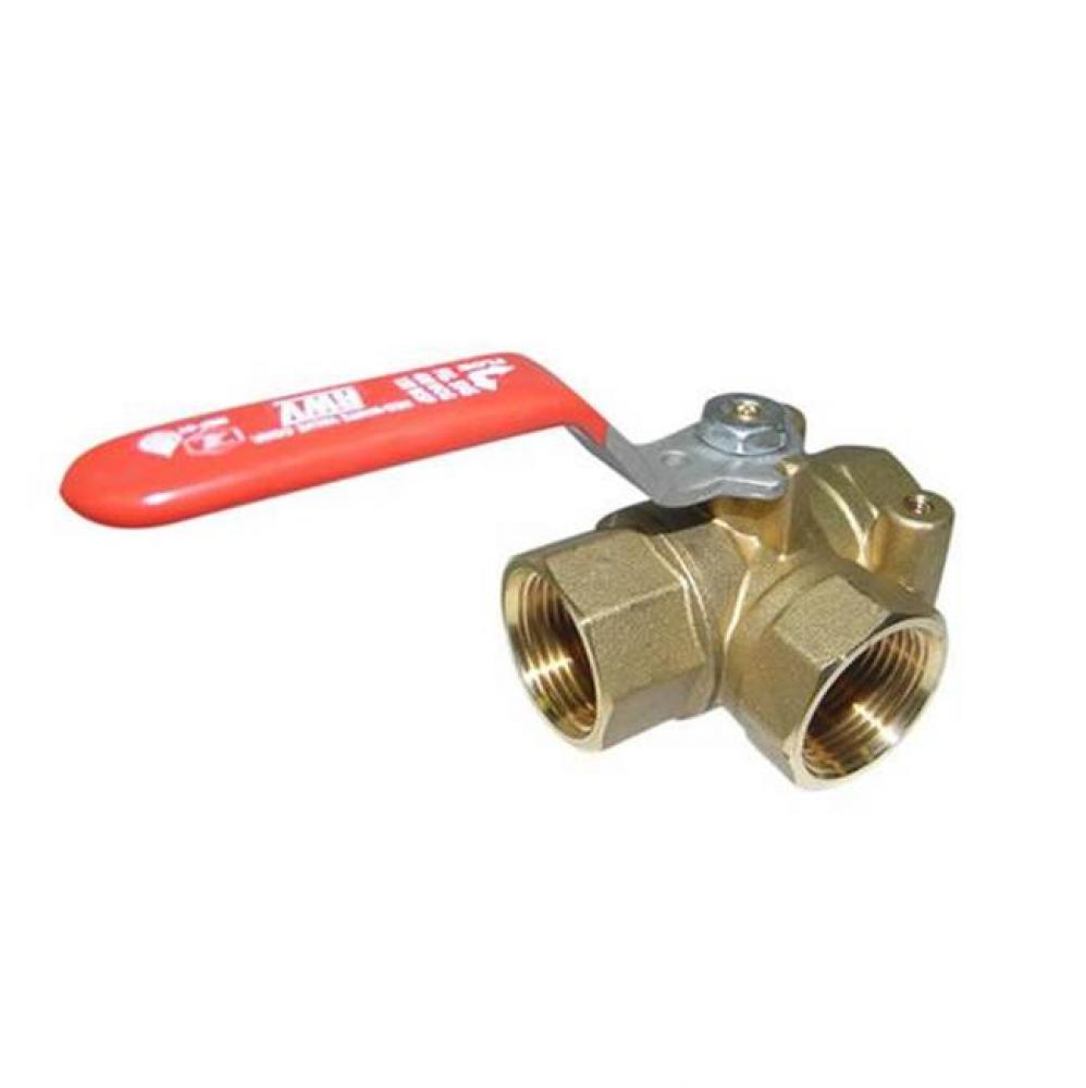 1-1/2 IN 125# WSP,  400# WOG,  Brass Body,  Threaded Ends