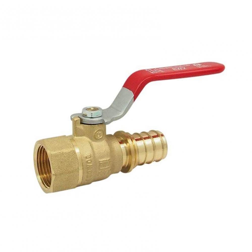 AB PEX EVERLOCPLUS x FNPT BALL VALVE