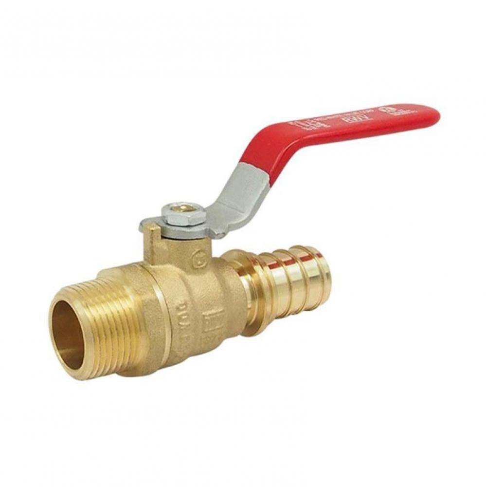 AB PEX EVERLOCPLUS x MNPT BALL VALVE
