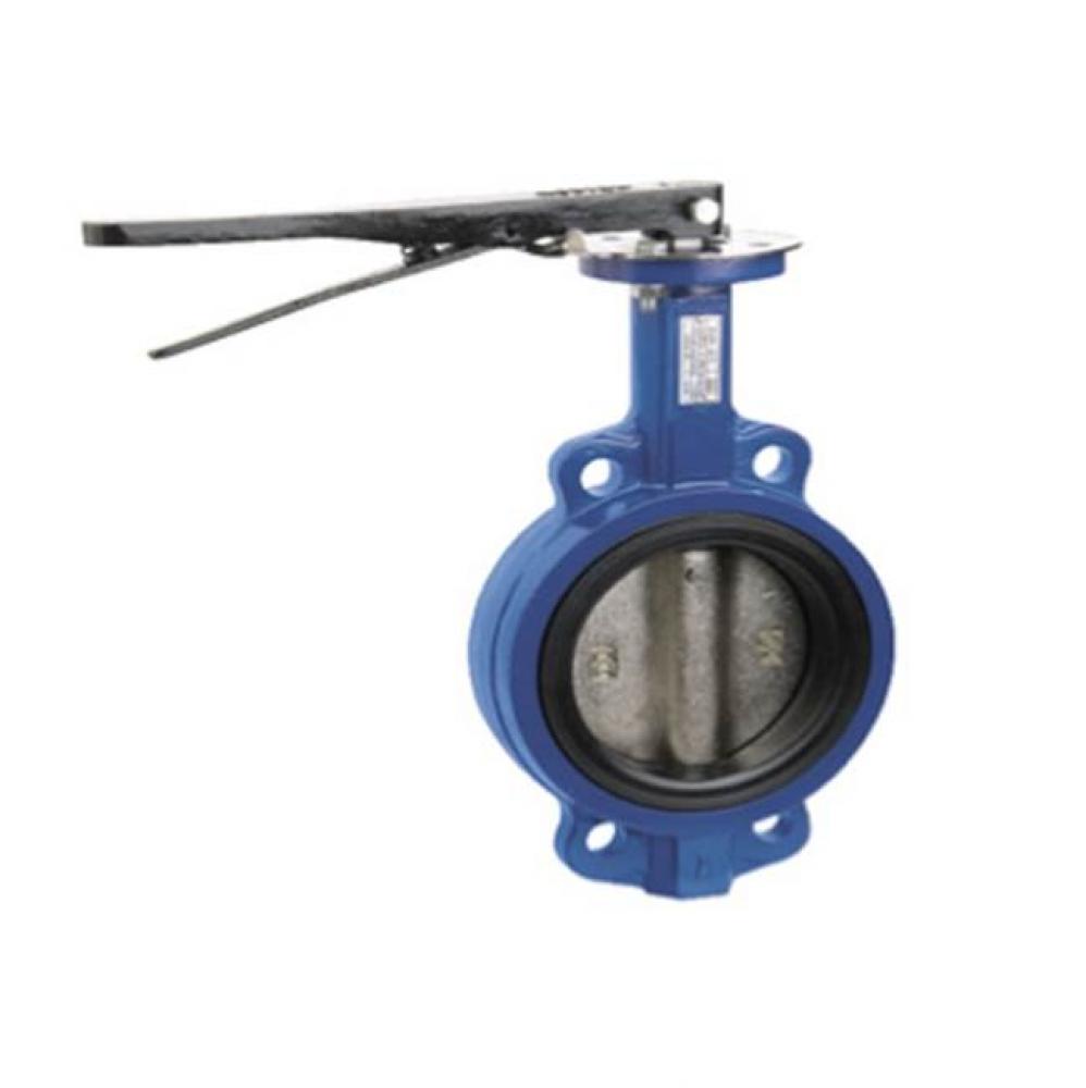 6 IN 200 PSI Sizes 2-12'',  150 PSI Sizes 14''-Up,  Wafer Type/Lever,  Iron Bo