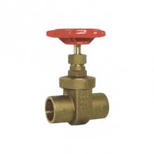 Red-White Valve 670779207087 - 1-1/2 IN 125# WSP,  200# WOG,  Brass Body,  Solder Ends