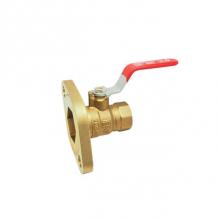 Red-White Valve 670779700267 - 2 IN 600# Pump Flange Ball Valve,  Rotating Flange Design,  FNPT x Flange
