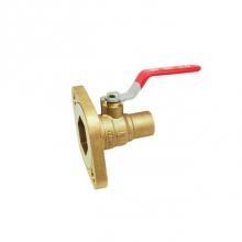 Red-White Valve 670779700366 - 2 IN 600# Pump Flange Ball Valve,  Rotating Flange Design,  Solder x Flange