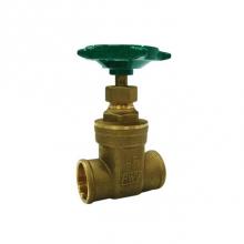 Red-White Valve 670779258058 - 3/4 IN 200# WOG,  Brass Body,  Solder Ends,  Screw In Bonnet