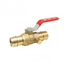 Red-White Valve 670779709833 - AB PEX F1960 BALL VLV W/ DRAIN