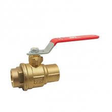 Red-White Valve 670779549200 - 2 IN 150# WSP,  600# WOG,  Brass Body,  Solder Ends