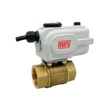 Red-White Valve 670779722313 - 24 VAC ACTUATED BRASS BALL FNPT