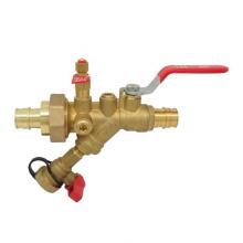 Red-White Valve 670779721101 - DZR COMBO STRAINER BALL VALVE  PEXxU 1