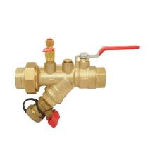 Red-White Valve 670779715452 - Dzr Combo Strainer Ball Valve Full Port Fxu 1 1/2