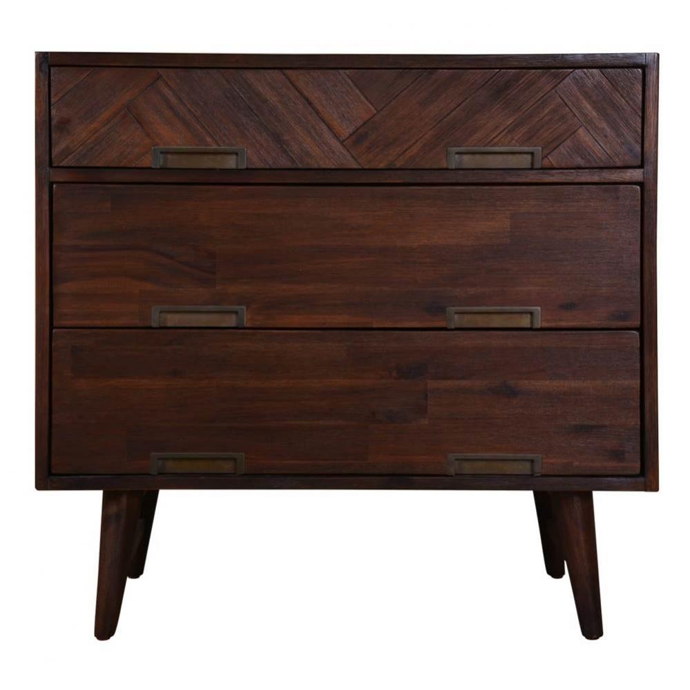 36''W x 21-1/2''D x 34''H Vanity Base, 2 Drawers