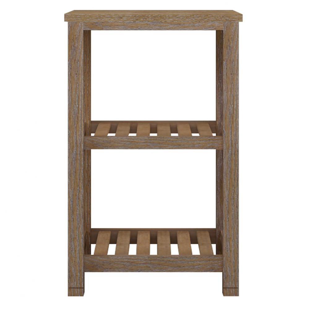 22''W x 16-1/2''D x 35''H Eagere w/Open Side