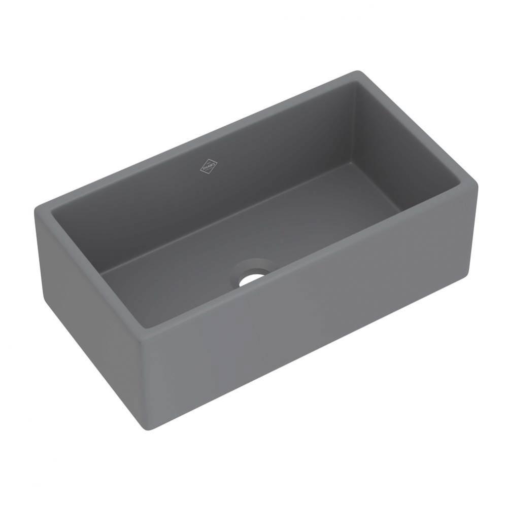 33'' Shaker Single Bowl Apron Front Fireclay Kitchen Sink