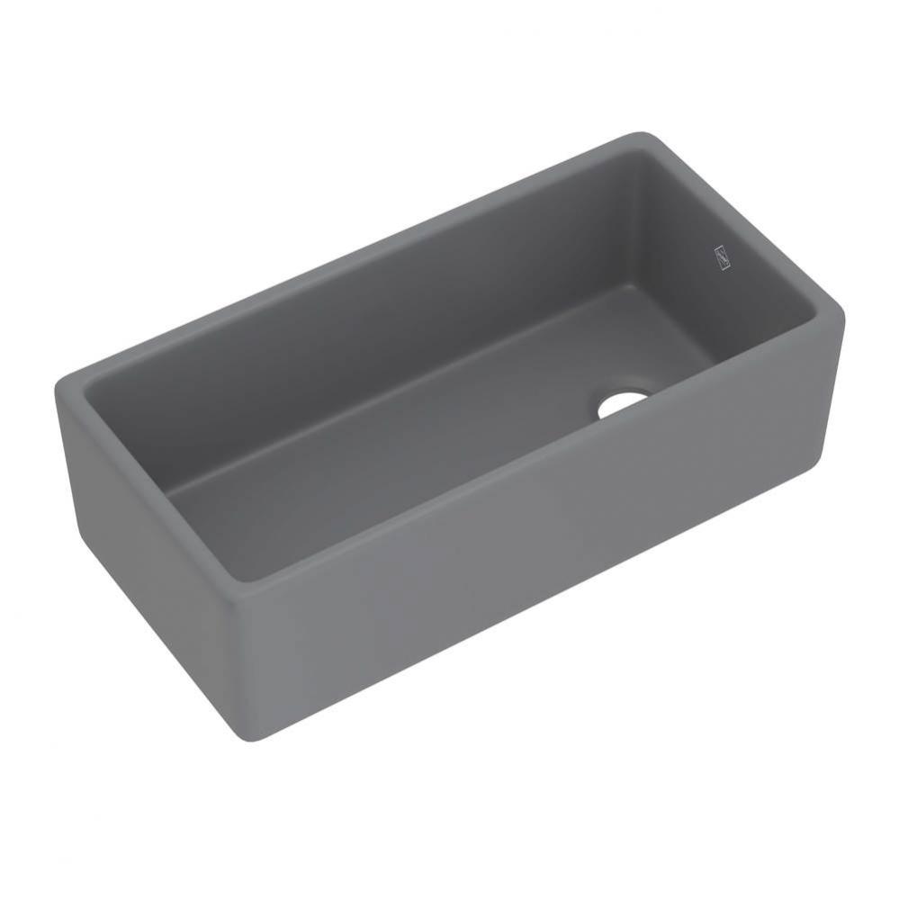 36'' Shaker Single Bowl Apron Front Fireclay Kitchen Sink