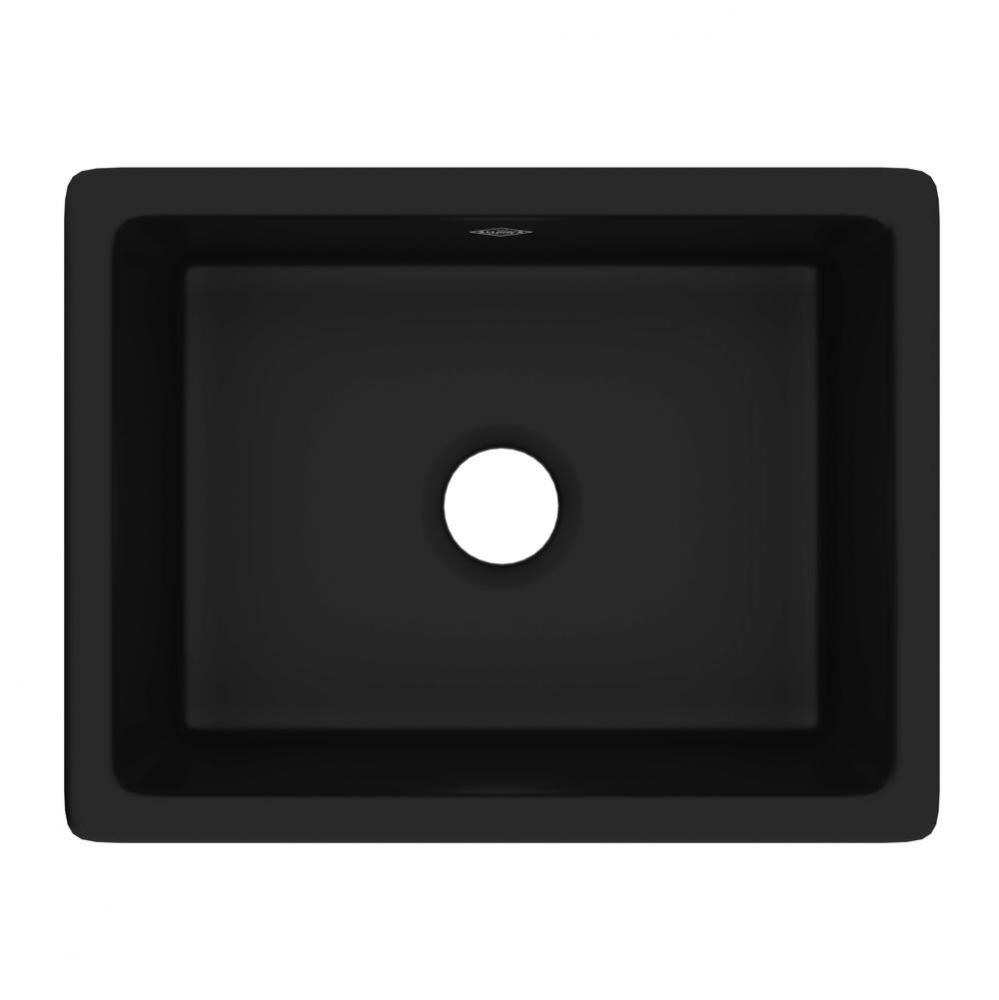 23'' Shaker Single Bowl Inset Or Undermount Fireclay Secondary Kitchen Or Laundry Sink