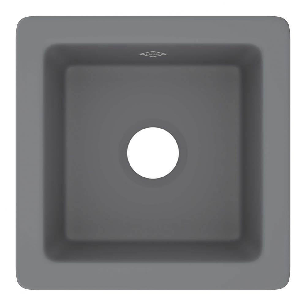 15'' Lancaster Single Bowl Fireclay Bar/Food Prep Kitchen Sink