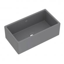 Shaws MS3318MG - 33'' Shaker Single Bowl Apron Front Fireclay Kitchen Sink