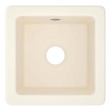 Shaws RC1515PCT - 15'' Lancaster Single Bowl Fireclay Bar/Food Prep Kitchen Sink