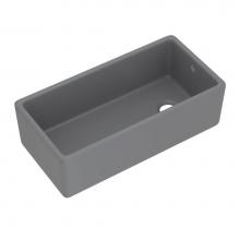 Shaws MS3618MG - 36'' Shaker Single Bowl Apron Front Fireclay Kitchen Sink