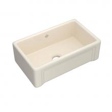 Shaws RC3017PCT - 30'' Egerton Single Bowl Farmhouse Apron Front Fireclay Kitchen Sink