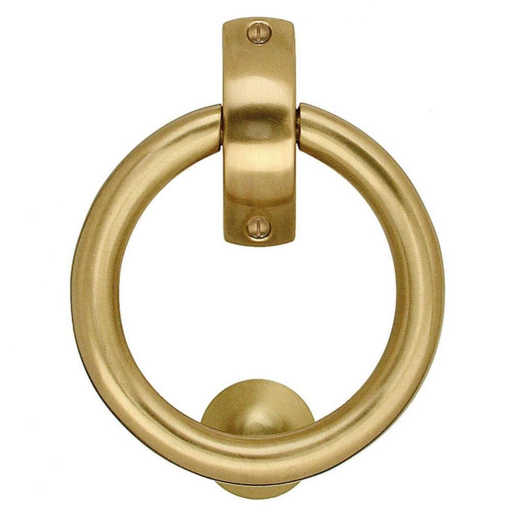 Finnish Ring Knocker, Br Brass