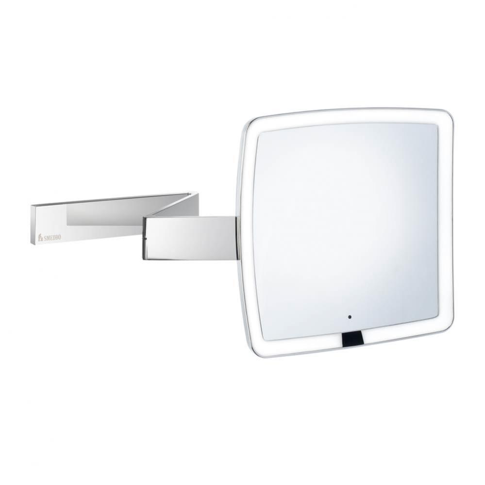 Rechargeable Led Square Make Up Mirror