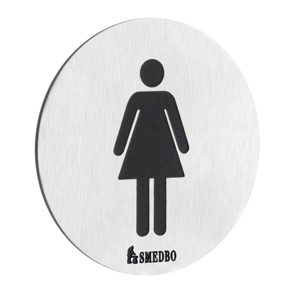 Xtra Restroom Sign Lady Ssb