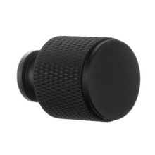 Smedbo BB451 - Knob - Black/Knurled