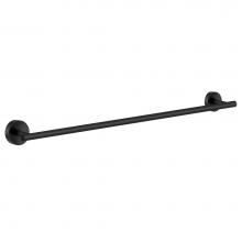 Smedbo HB3464 - Home Single Towel Rail Black