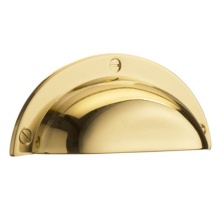 Smedbo BV633 - Cup Pull - Polished Brass
