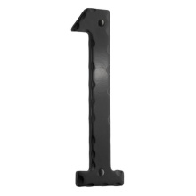 Smedbo S021 - Decorative wrought iron 6'' house numeral 1