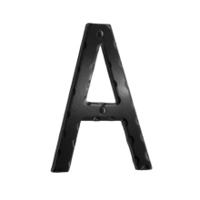 Smedbo S201 - Decorative wrought iron 4 3/4'' letter A