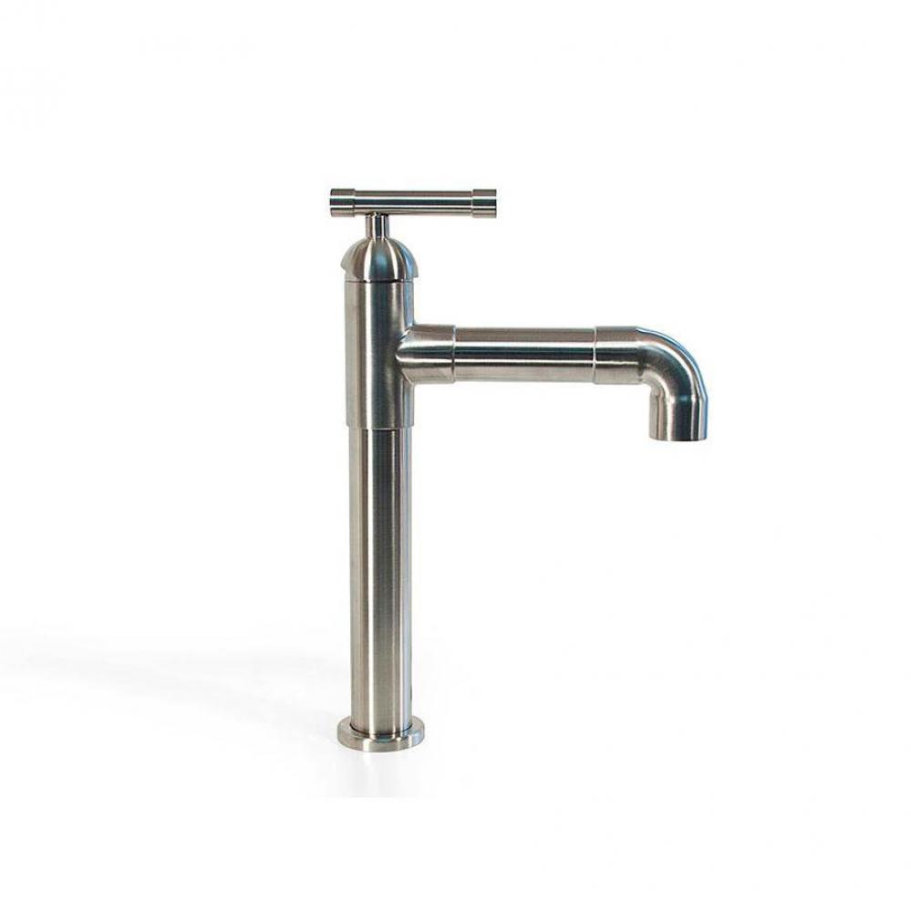 Brut Short Lav Faucet With Fixed Elbow Spout 6'' Center To Aerator 4'' Spout H