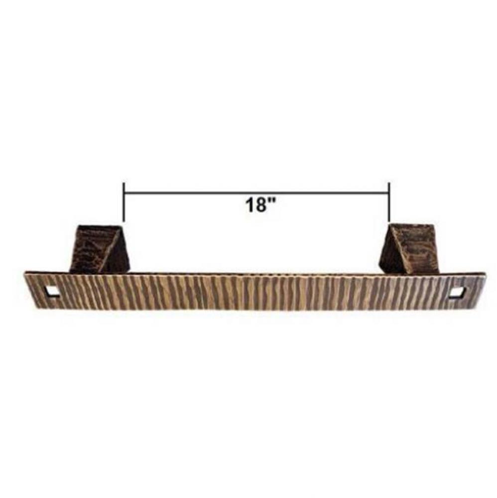 18'' Cixx Towel Bar Dimensions Are Inside Of Escutcheons