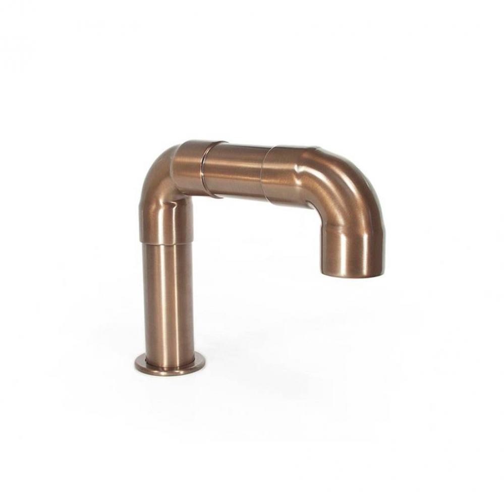 Sans Hands With Battery Pack Wherever Deck Mount Tall Elbow Spout 7-1/2'' Projection, Ce