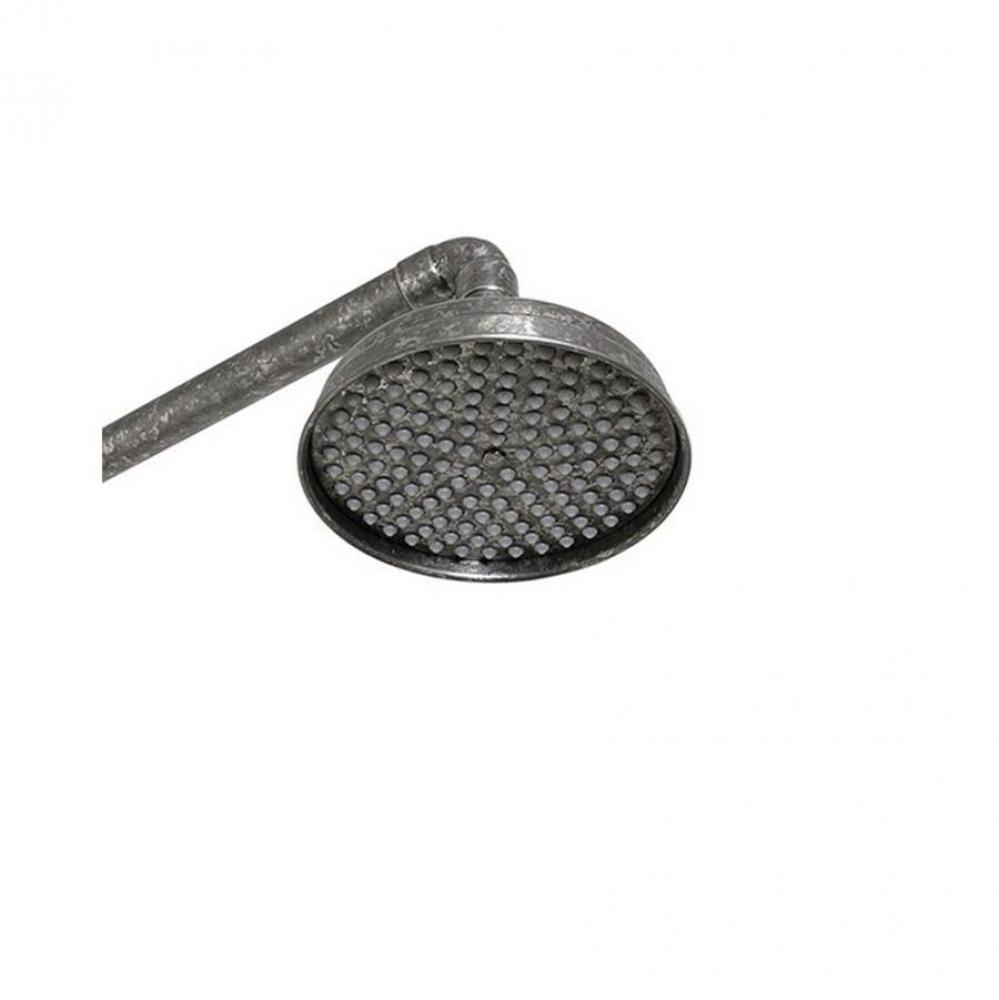 8'' Swiveling Rainhead With Rubber Jets (1/2'' Fip)